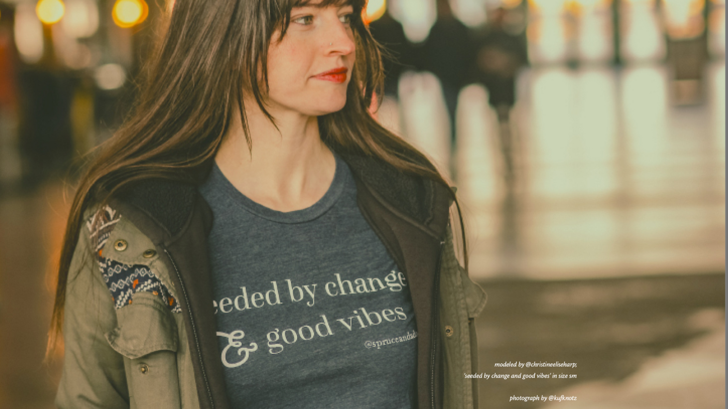 Traveling to her next gig, Christine Elise Harp, a duo with Kuf Knotz, travels in comfort to their next performances—collectively planting more love and good vibes. Check out this east coast phenomenon at kufknotz.com