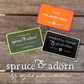 spruce & adorns™ positive affirmation apparel line in expanding with the additions of #seededbychangeandgoodvibes. Mend, upthrift and decorate your second hand fashions with a statement.