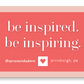 oversize signature positive affirmation patches